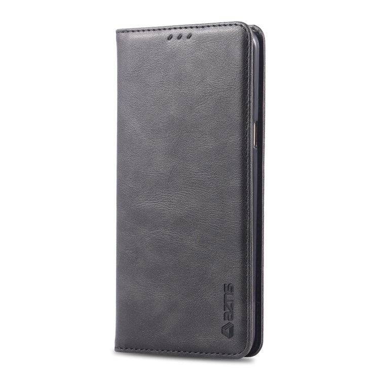 For Galaxy S8 Plus AZNS Retro Texture Magnetic Horizontal Flip PU Leather Case with Holder & Card Slots & Photo Frame