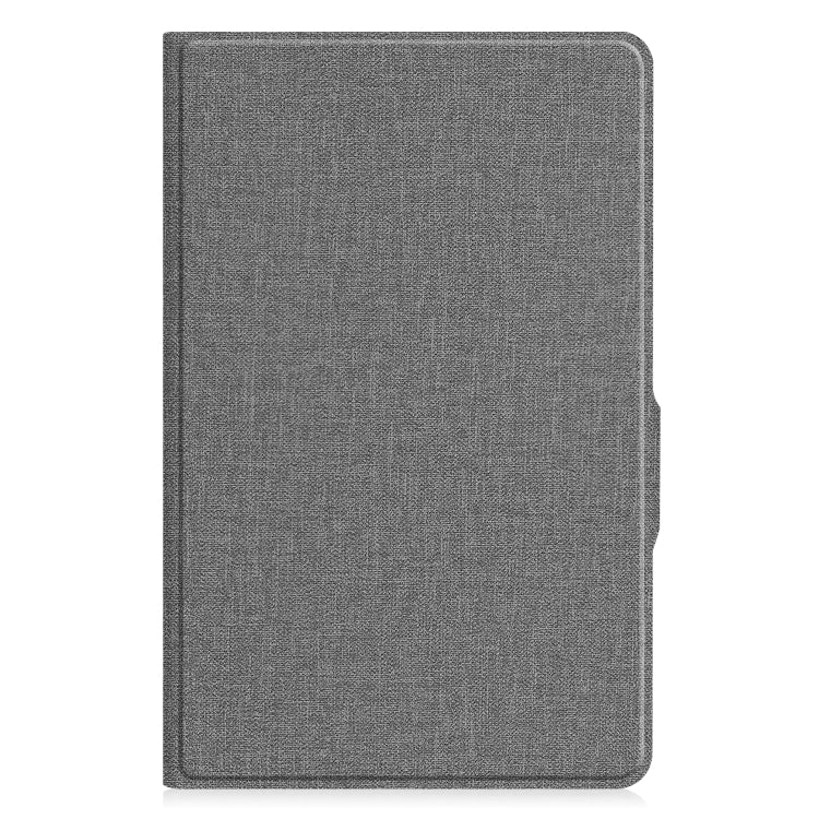 For Huawei Honor X7 / MatePad T8 Fabric Texture Horizontal Flip TPU Leather Case with Holder