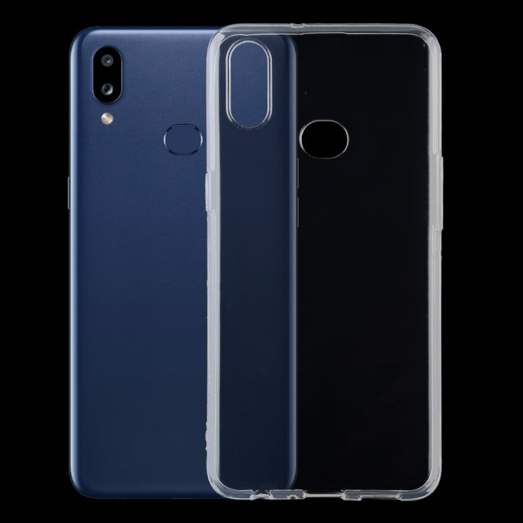 For  Galaxy A10s 0.75mm Ultra Thin Transparent TPU Case