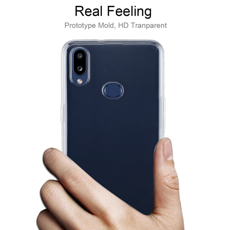 For  Galaxy A10s 0.75mm Ultra Thin Transparent TPU Case