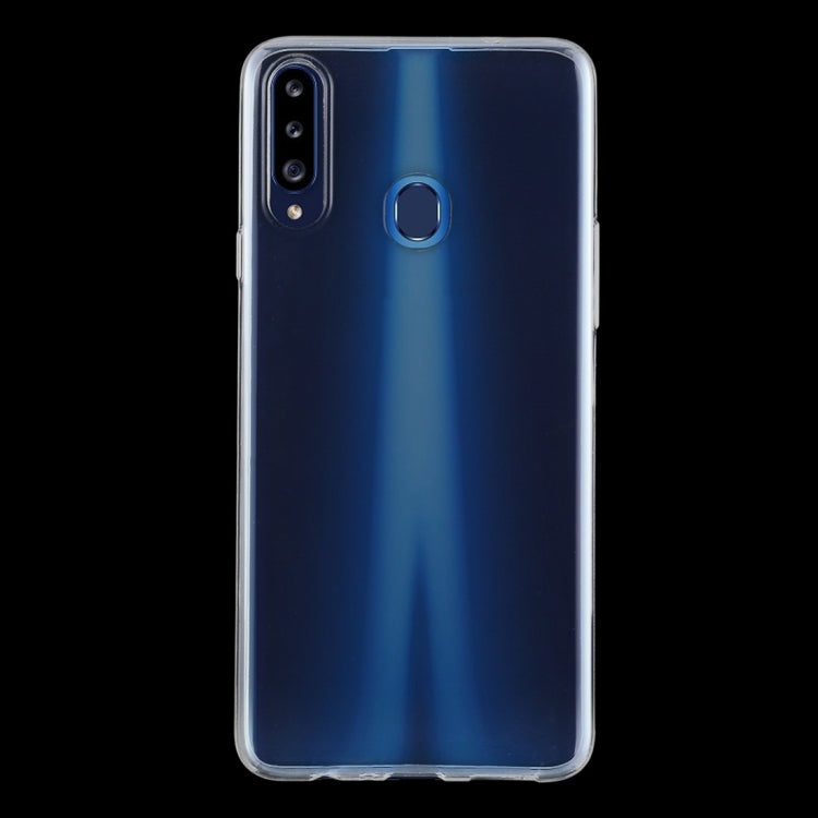 For Galaxy A20s 0.75mm Ultra Thin Transparent TPU Case