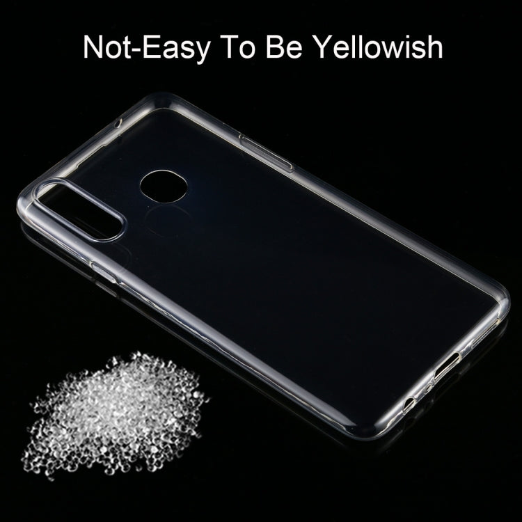 For Galaxy A20s 0.75mm Ultra Thin Transparent TPU Case