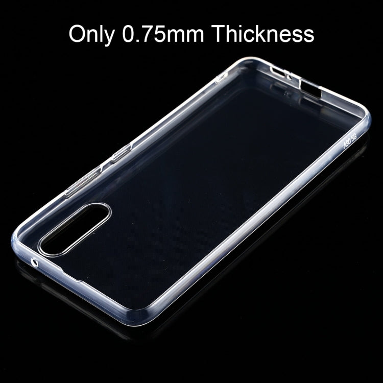For Galaxy A90 5G 0.75mm Ultra Thin Transparent TPU Case