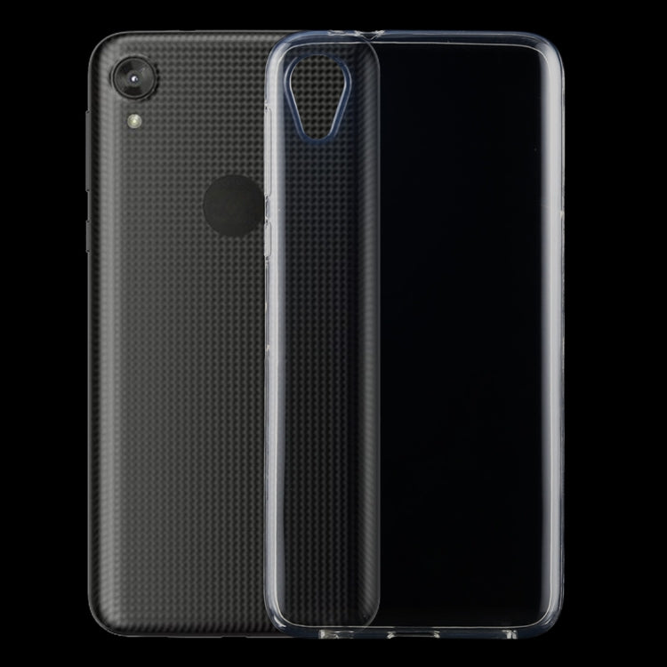 For Motorola E6 0.75mm Ultra Thin Transparent TPU Case