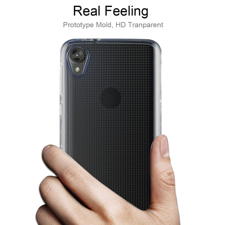 For Motorola E6 0.75mm Ultra Thin Transparent TPU Case