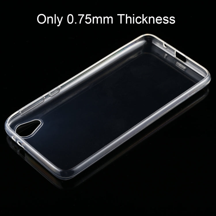 For Motorola E6 0.75mm Ultra Thin Transparent TPU Case