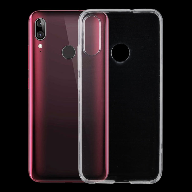 For Motorola E6 Plus 0.75mm Ultra Thin Transparent TPU Case