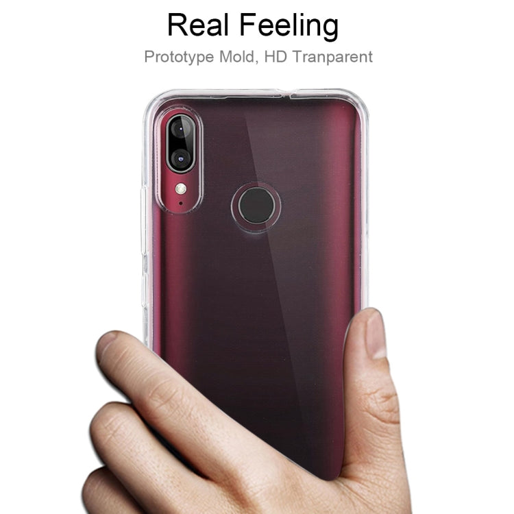 For Motorola E6 Plus 0.75mm Ultra Thin Transparent TPU Case