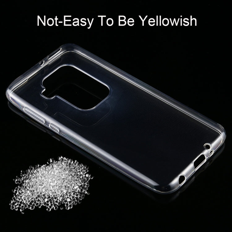 For Motorola One Pro 0.75mm Ultra Thin Transparent TPU Case