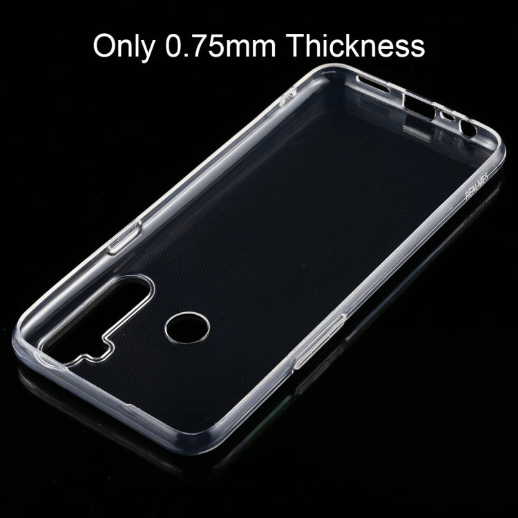 For OPPO Realme 5 0.75mm Ultra Thin Transparent TPU Case
