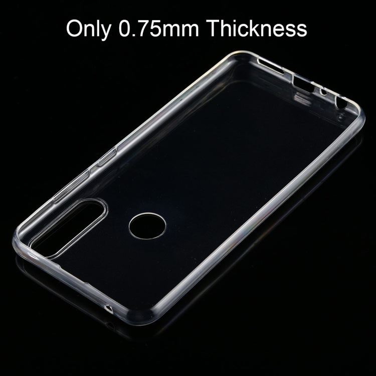 For Asus Zenfone Max Plus(M2) 0.75mm Ultra Thin Transparent TPU Case