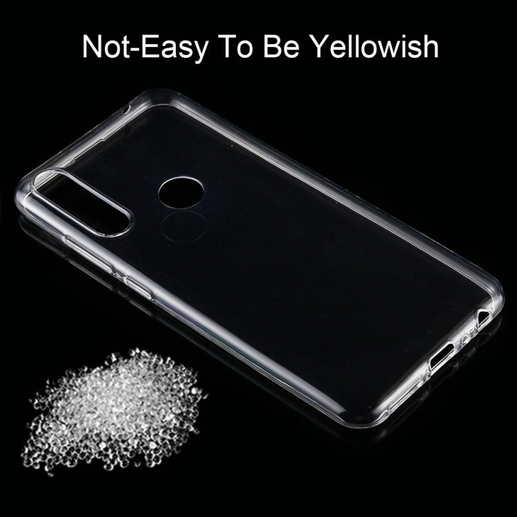 For Asus Zenfone Max Plus(M2) 0.75mm Ultra Thin Transparent TPU Case