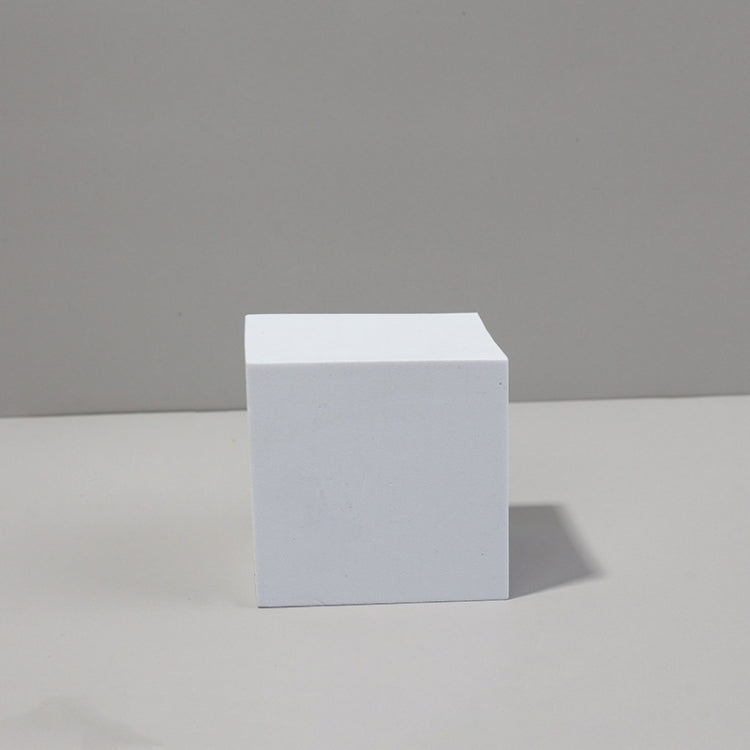 7 x 7 x 6cm Cuboid Geometric Cube Solid Color Photography Photo Background Table Shooting Foam Props