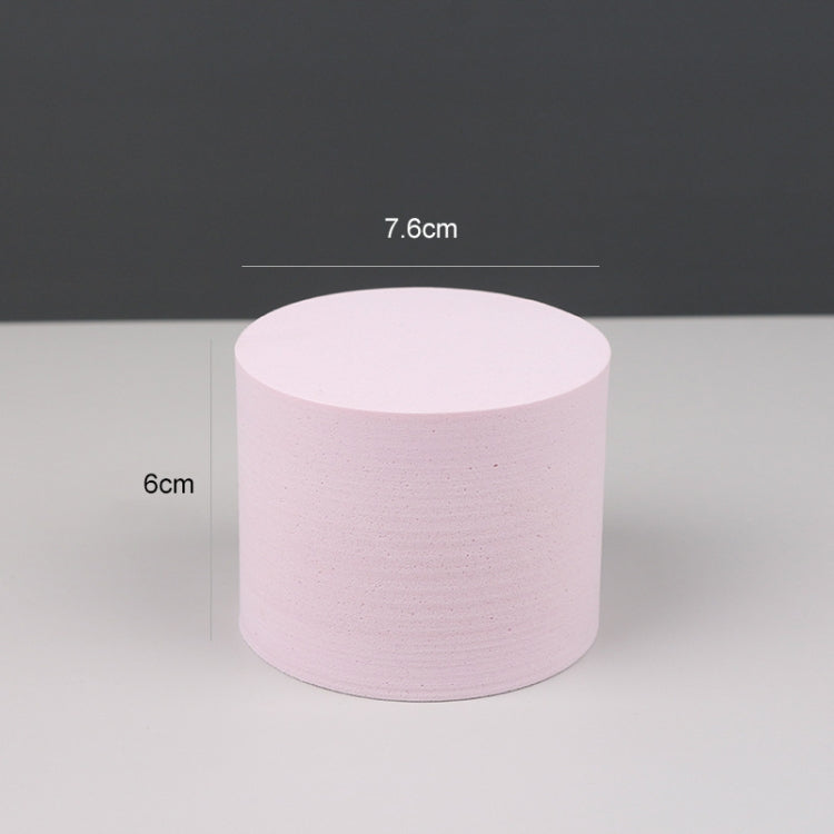 7.6 x 6cm Cylinder Geometric Cube Solid Color Photography Photo Background Table Shooting Foam Props