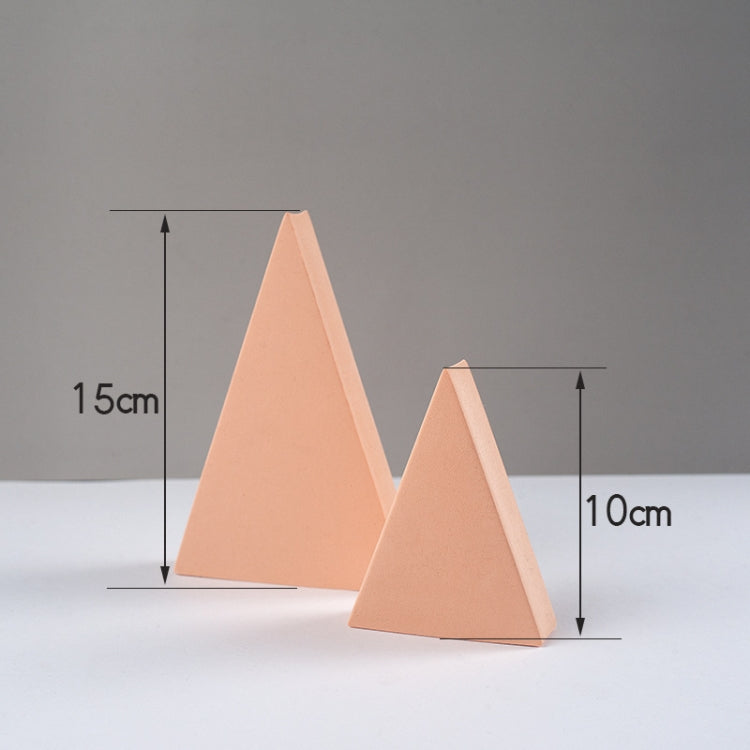 2 x Triangles Combo Kits Geometric Cube Solid Color Photography Photo Background Table Shooting Foam Props