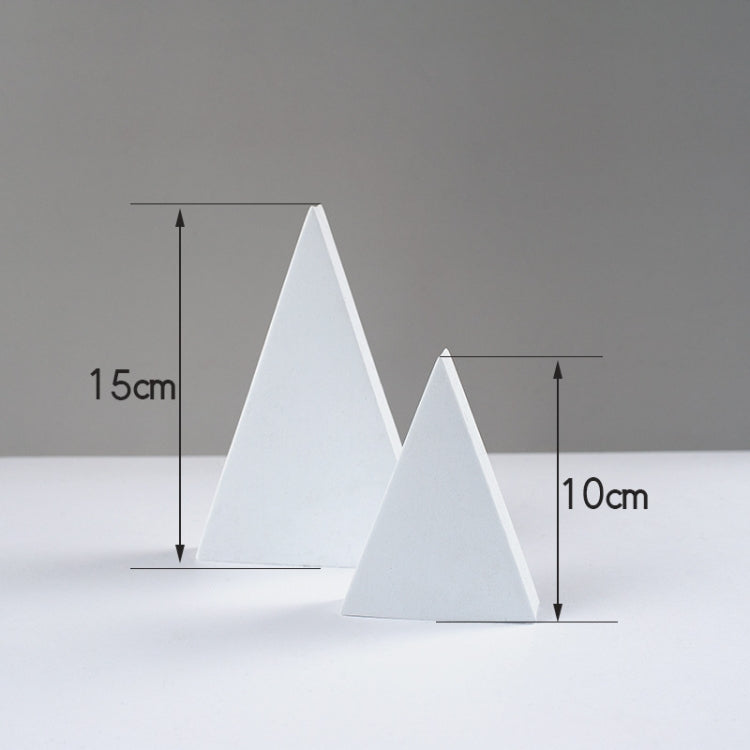 2 x Triangles Combo Kits Geometric Cube Solid Color Photography Photo Background Table Shooting Foam Props