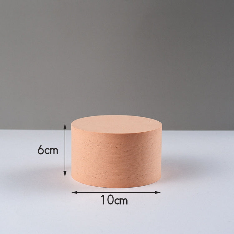 10 x 6cm Cylinder Geometric Cube Solid Color Photography Photo Background Table Shooting Foam Props