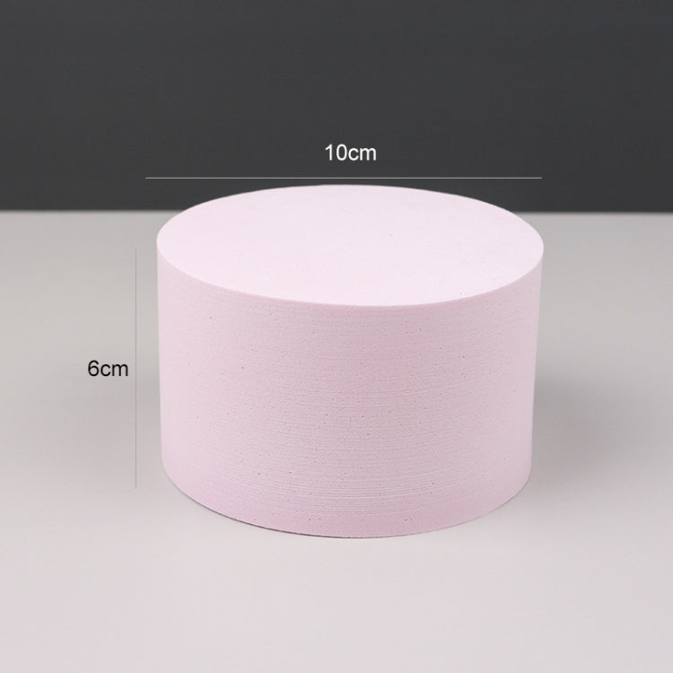 10 x 6cm Cylinder Geometric Cube Solid Color Photography Photo Background Table Shooting Foam Props