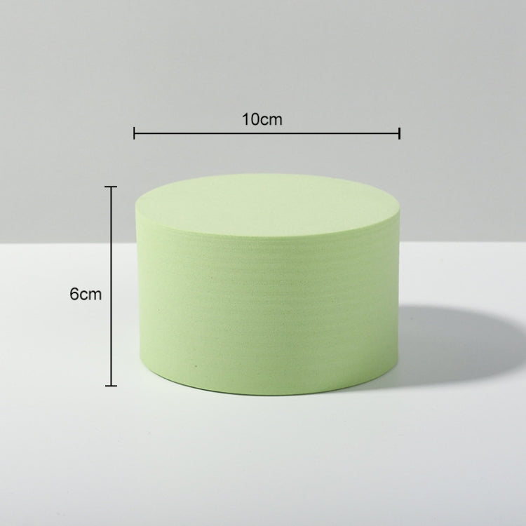 10 x 6cm Cylinder Geometric Cube Solid Color Photography Photo Background Table Shooting Foam Props