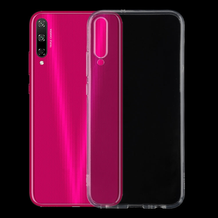 For Huawei Honor Play 3 0.75mm Ultra Thin Transparent TPU Case