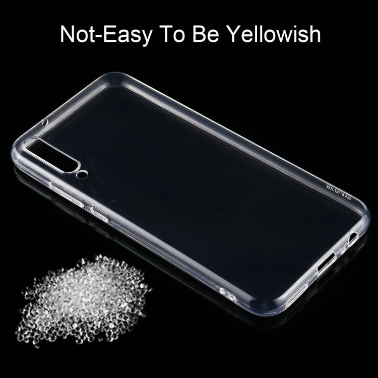 For Huawei Honor Play 3 0.75mm Ultra Thin Transparent TPU Case