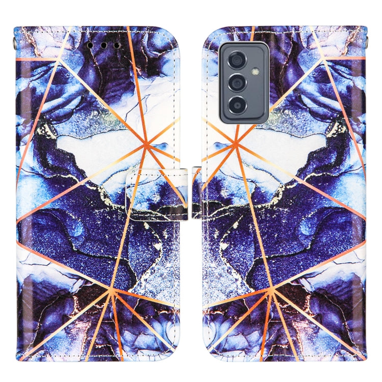 For Samsung Galaxy A82 5G Marble Stitching Horizontal Flip PU Leather Case with Holder & Card Slots & Wallet & Lanyard
