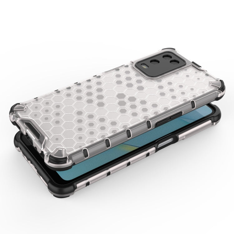 For OPPO A54 4G Shockproof Honeycomb PC + TPU Case