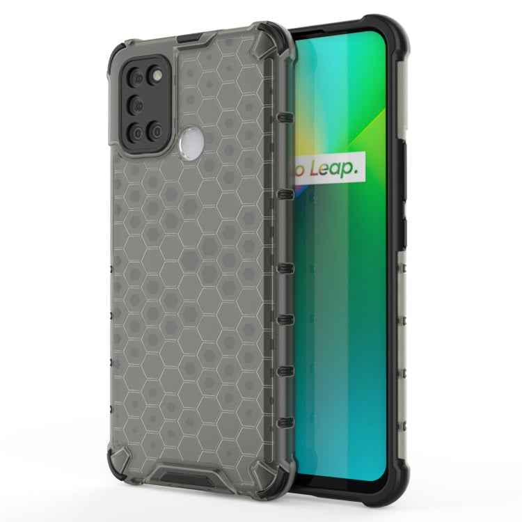 For OPPO Realme 7i Shockproof Honeycomb PC + TPU Case
