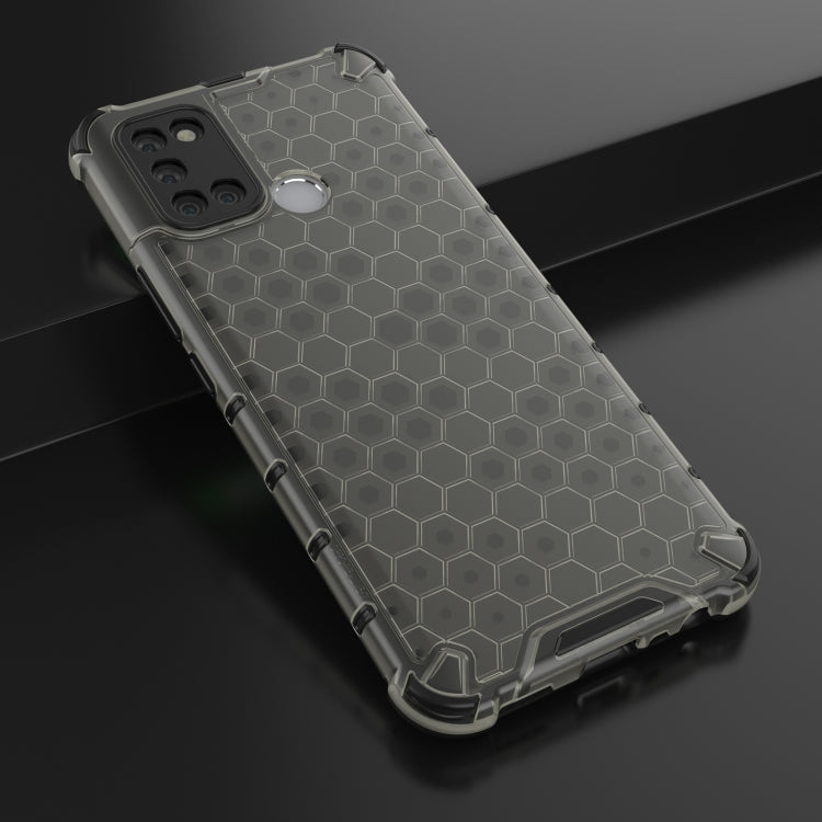 For OPPO Realme 7i Shockproof Honeycomb PC + TPU Case