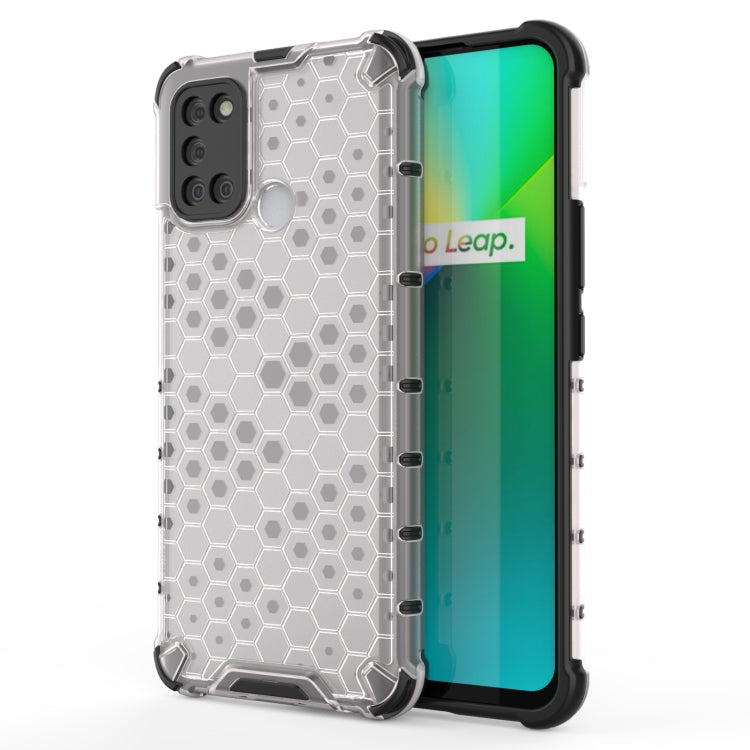 For OPPO Realme 7i Shockproof Honeycomb PC + TPU Case