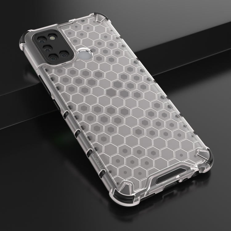 For OPPO Realme 7i Shockproof Honeycomb PC + TPU Case