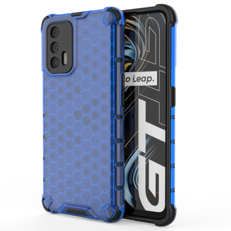 For OPPO Realme GT 5G Shockproof Honeycomb PC + TPU Case