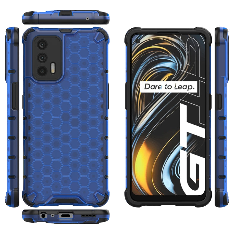 For OPPO Realme GT 5G Shockproof Honeycomb PC + TPU Case