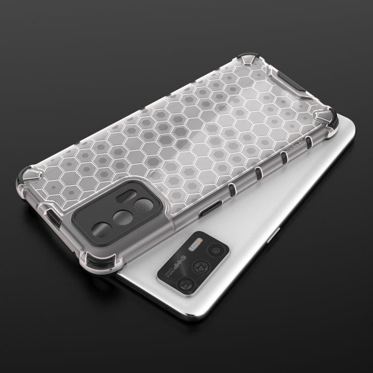 For OPPO Realme GT 5G Shockproof Honeycomb PC + TPU Case