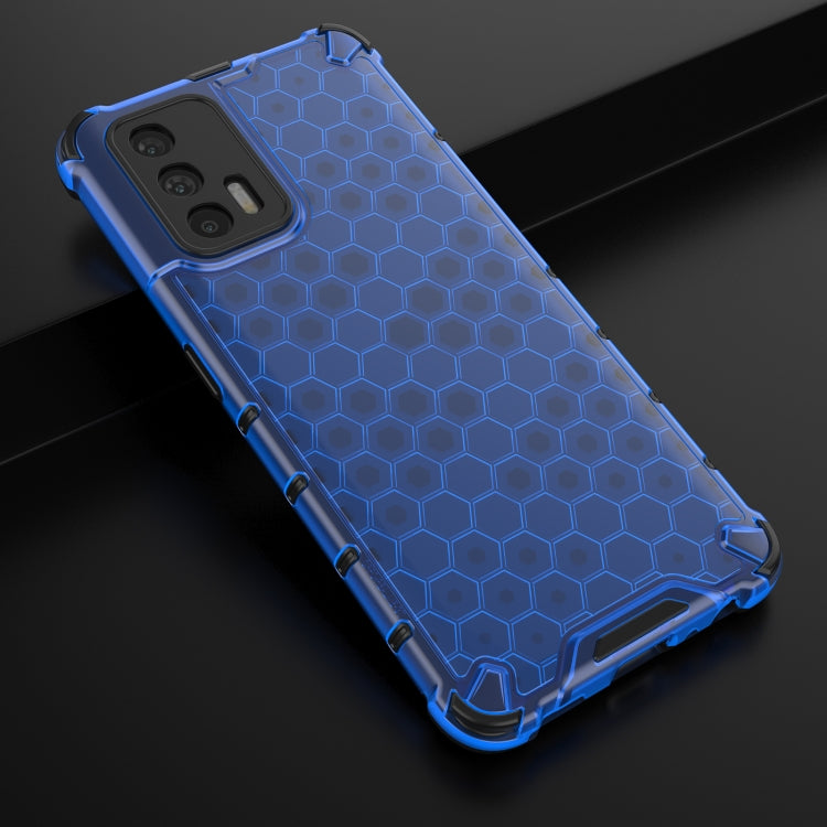 For OPPO Realme GT 5G Shockproof Honeycomb PC + TPU Case