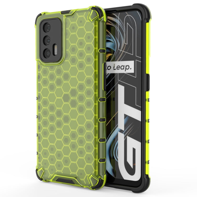 For OPPO Realme GT 5G Shockproof Honeycomb PC + TPU Case
