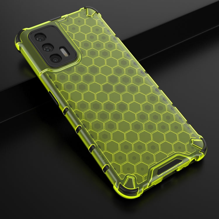 For OPPO Realme GT 5G Shockproof Honeycomb PC + TPU Case