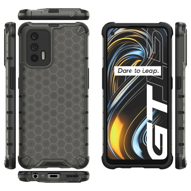 For OPPO Realme GT 5G Shockproof Honeycomb PC + TPU Case