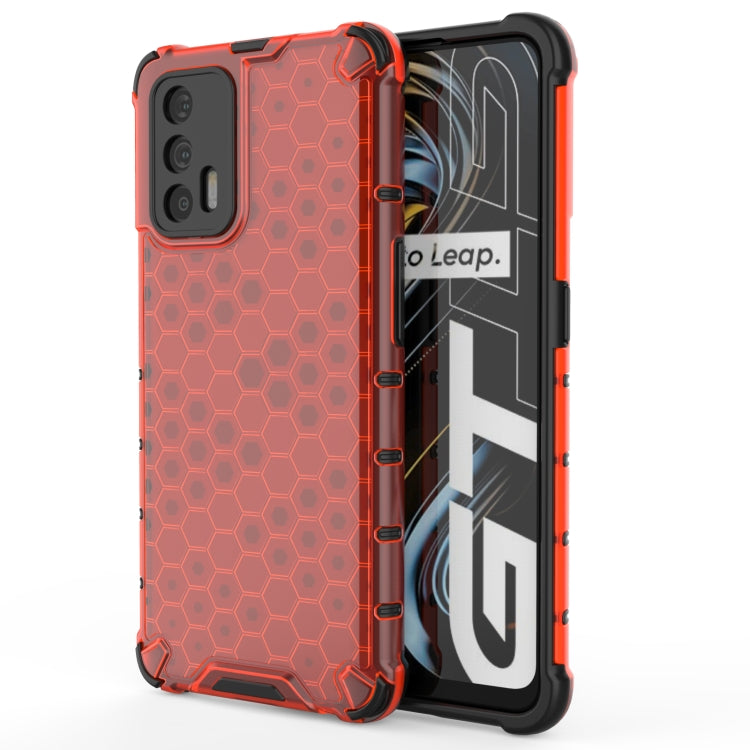 For OPPO Realme GT 5G Shockproof Honeycomb PC + TPU Case