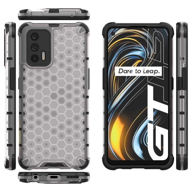 For OPPO Realme GT 5G Shockproof Honeycomb PC + TPU Case