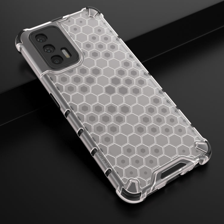 For OPPO Realme GT 5G Shockproof Honeycomb PC + TPU Case