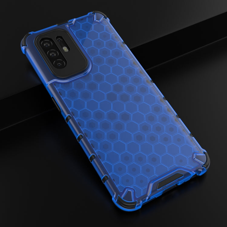 For OPPO Reno5 Z 5G Shockproof Honeycomb PC + TPU Case