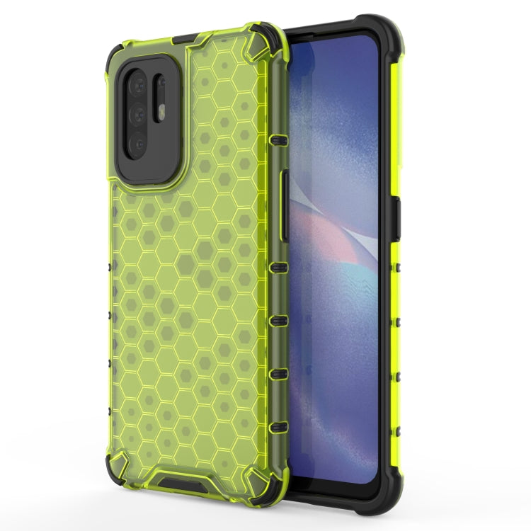 For OPPO Reno5 Z 5G Shockproof Honeycomb PC + TPU Case