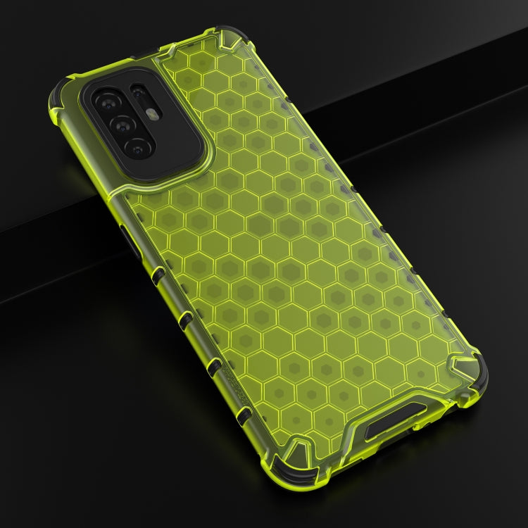 For OPPO Reno5 Z 5G Shockproof Honeycomb PC + TPU Case