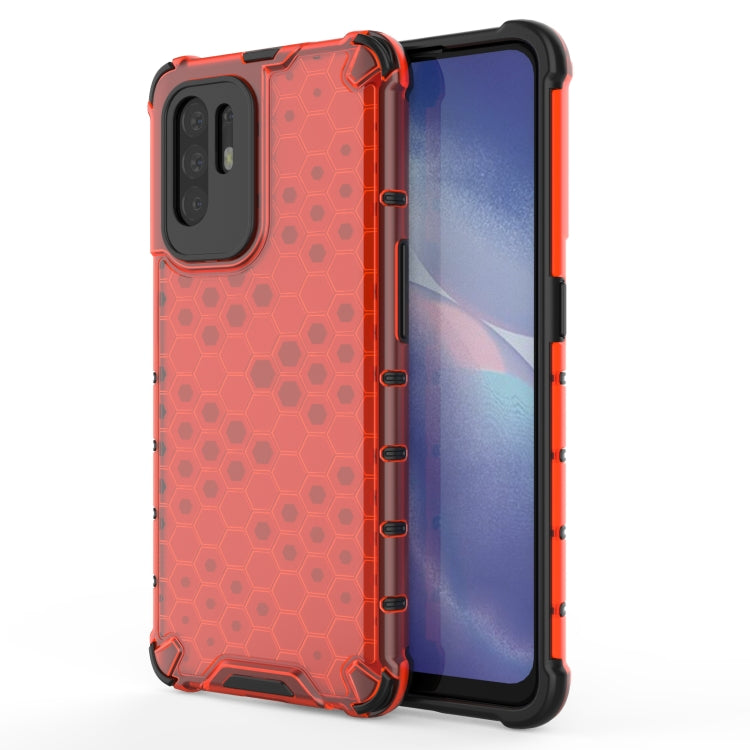 For OPPO Reno5 Z 5G Shockproof Honeycomb PC + TPU Case