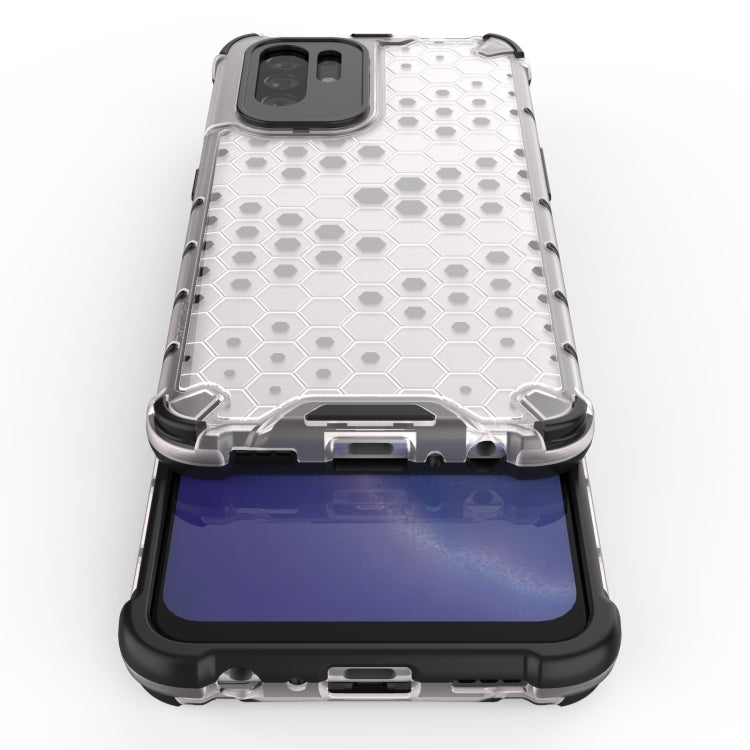 For OPPO Reno5 Z 5G Shockproof Honeycomb PC + TPU Case