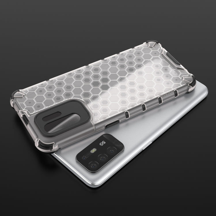 For OPPO Reno5 Z 5G Shockproof Honeycomb PC + TPU Case