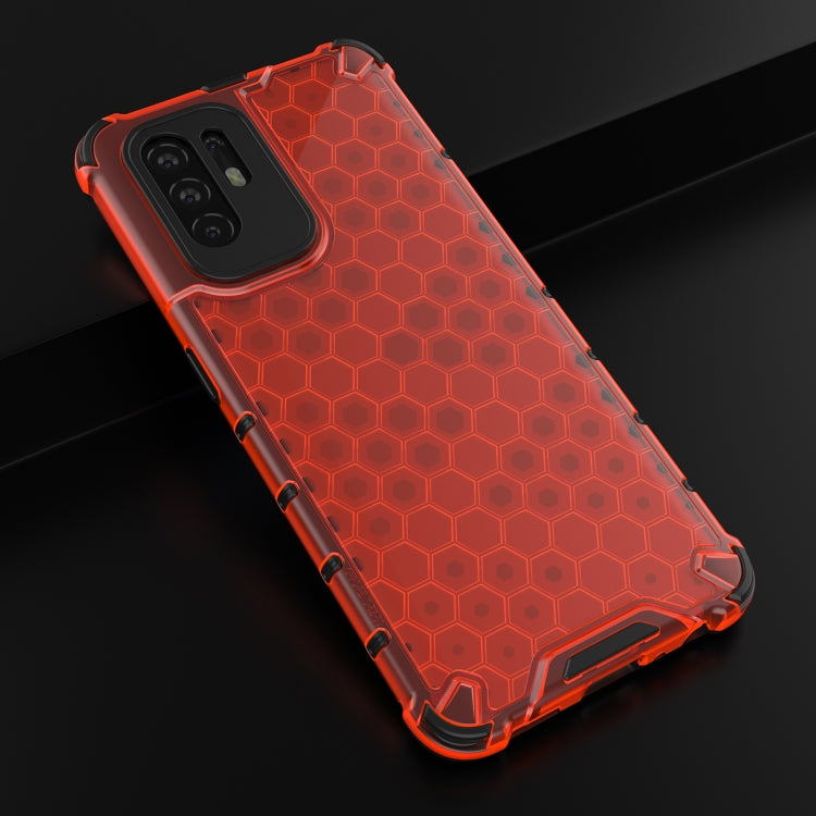 For OPPO Reno5 Z 5G Shockproof Honeycomb PC + TPU Case