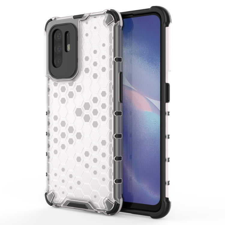 For OPPO Reno5 Z 5G Shockproof Honeycomb PC + TPU Case