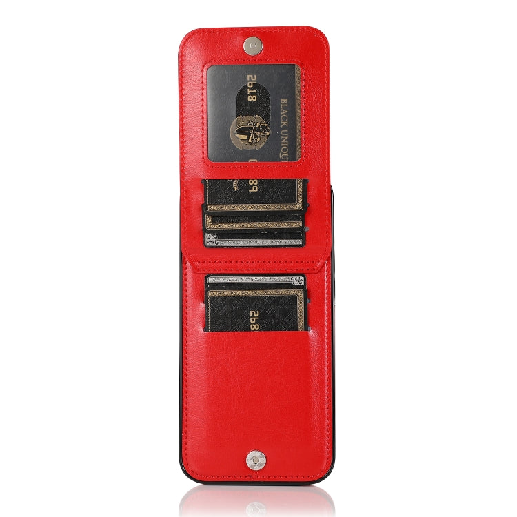 For iPhone 12 / 12 Pro Shockproof Protective Case with Holder & Card Slots